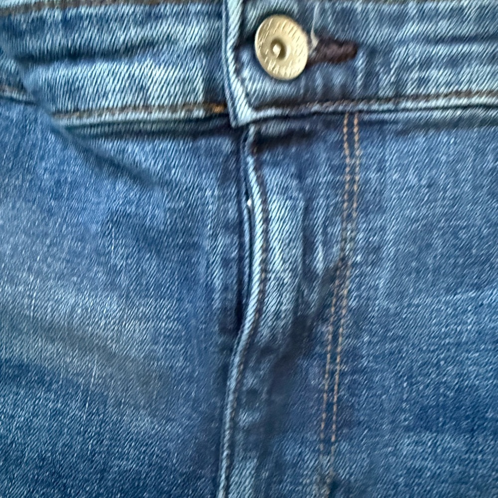 Chaps Women's Boyfriend Blue Jeans - Picture 2 of 9